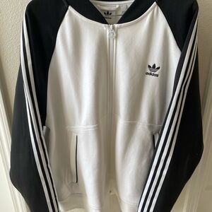 Adidas Black and White Jacket